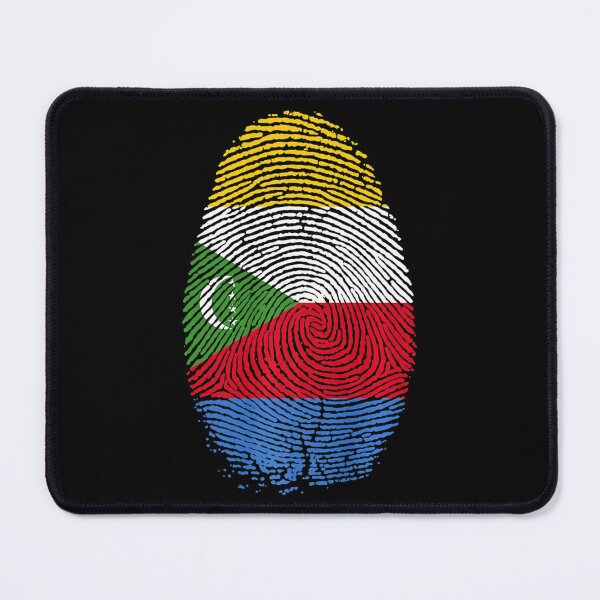Item preview, Comoros Flag Fingerprint It is in my DNA Comorian designed and sold by XanhtoChieng.