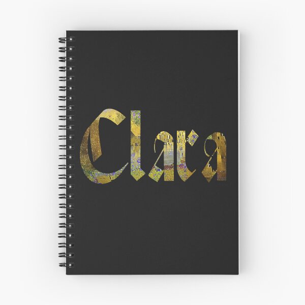Item preview, Clara girls name gold colour text design designed and sold by Areashor.