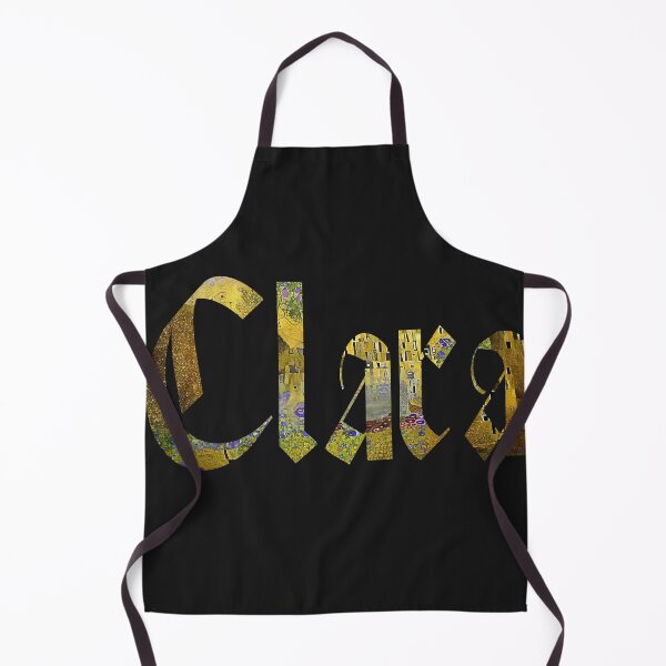 Item preview, Clara girls name gold colour text design designed and sold by Areashor.
