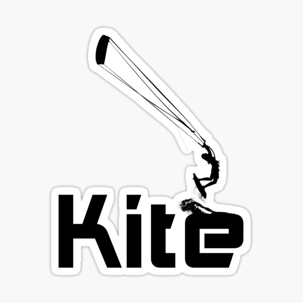 Item preview, Kitesurfeur noir designed and sold by AmonRa16.