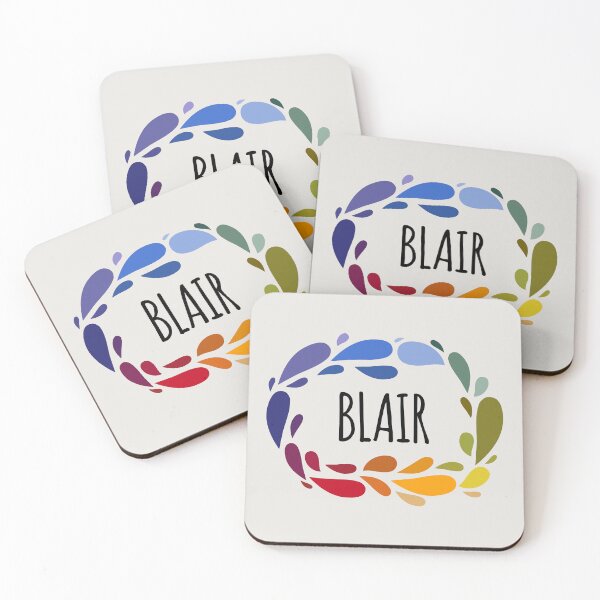Item preview, Blair Name Cute Colorful Gift Named Blair designed and sold by kindxinn.