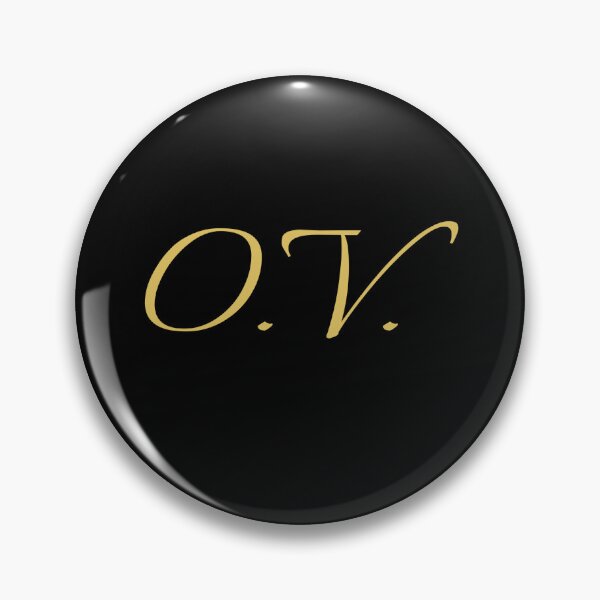 Item preview, OV Initials | Gold Lettering | Personalised Gifts designed and sold by Avo And Sriracha.