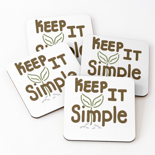 Item preview, KEEP IT SIMPLE  designed and sold by DiscoVibes.
