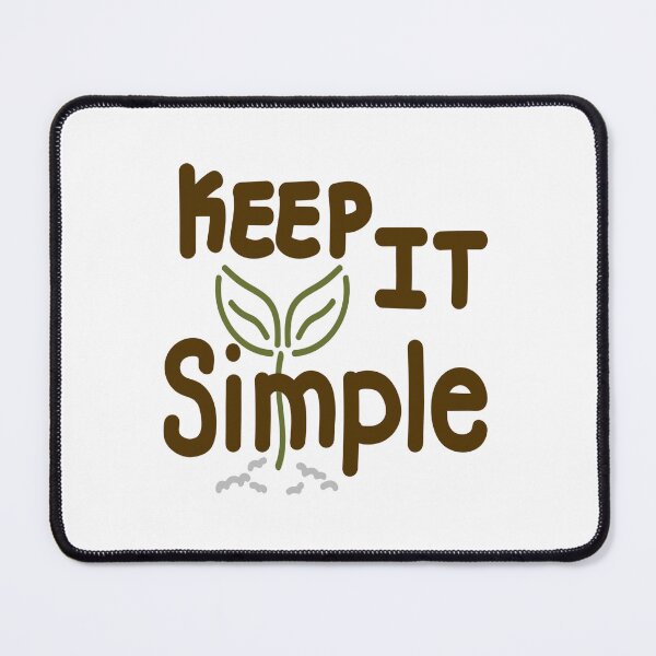 Item preview, KEEP IT SIMPLE  designed and sold by DiscoVibes.