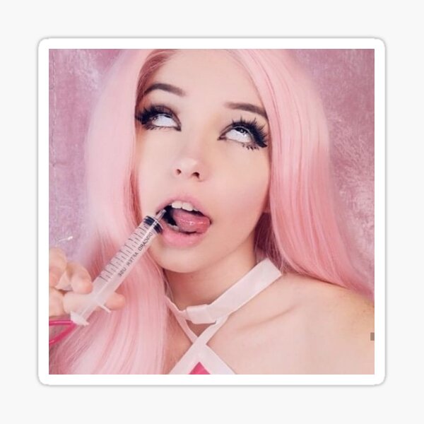 Belle Delphine Meme Stickers for Sale