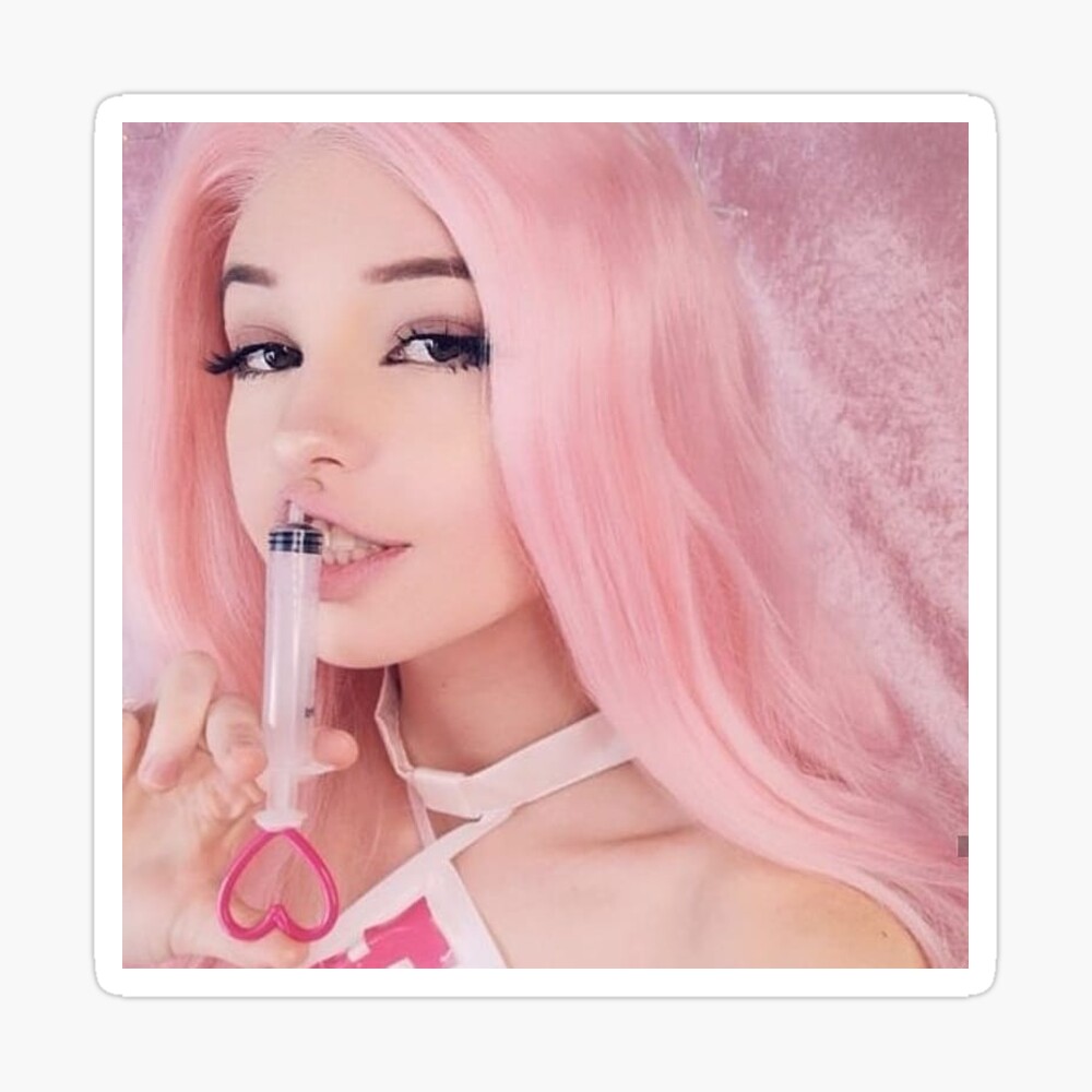 Belle Delphine Instagram Stickers for Sale