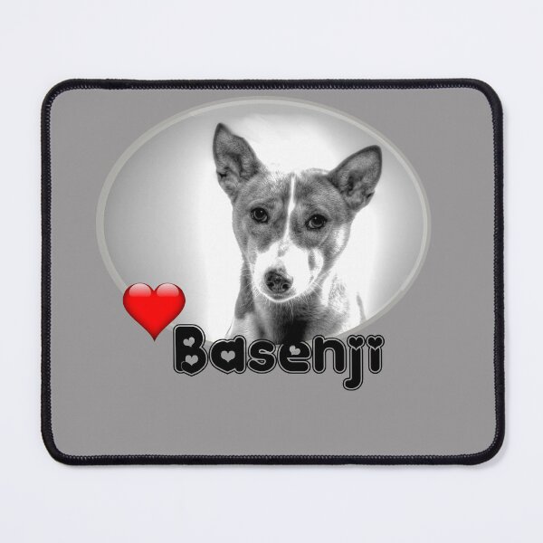 Item preview, Basenji   Love heart designed and sold by S Quinn.