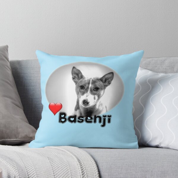 Item preview, Basenji   Love heart designed and sold by S Quinn.