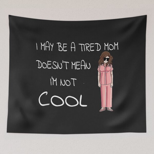 Item preview, Funny Mom Wearing Sunglasses Tired Mom designed and sold by Corelli87.