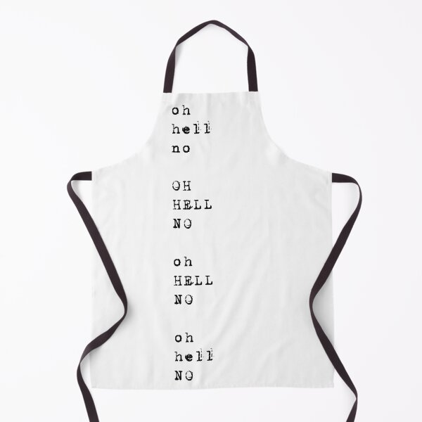 Item preview, OH HELL NO - NOPE - funny swearing - oh hell naw - sassy attitude - HELL to the NO typography designed and sold by originalsusie.