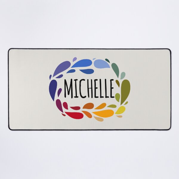 Artikelvorschau, Michelle Name Niedliches buntes Geschenk mit dem Namen Michelle entworfen und verkauft von kindxinn.