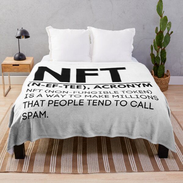 Item preview, NFT Humor - Non Fungible Token Crypto Meaning designed and sold by nft-millionaire.