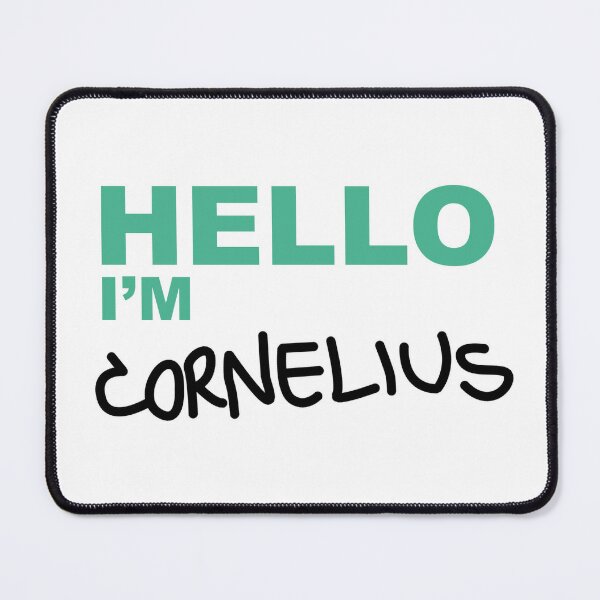 FIGHT CLUB - CORNELIUS NAME TAG Art Board Print for Sale by Dylan