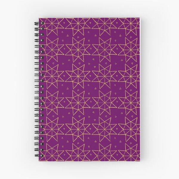 Item preview, Geodesic Stars // Purple designed and sold by The Wellington Boot.