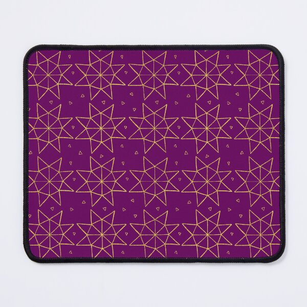 Item preview, Geodesic Stars // Purple designed and sold by The Wellington Boot.