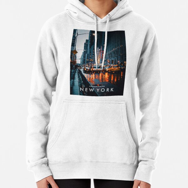 New York 4 Pullover Hoodie