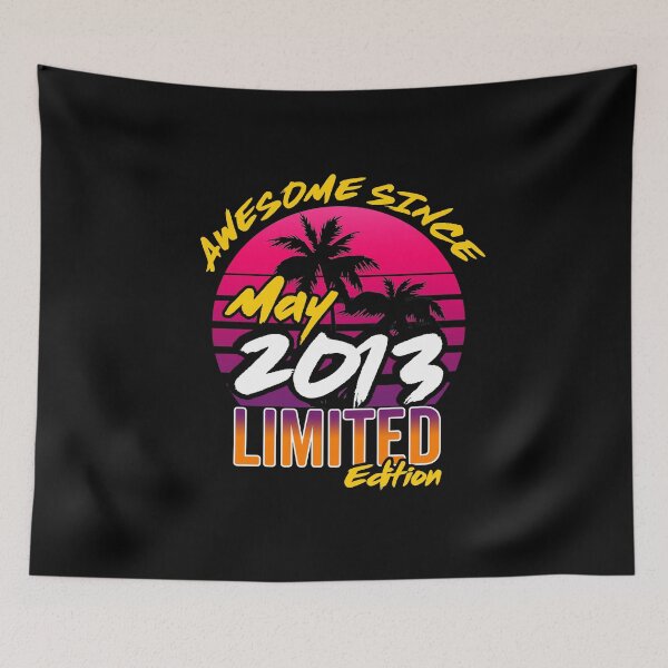 Item preview, 2013 9th Birthday Design: Awesome Since May 2013 designed and sold by AMINE  ★★★★★.