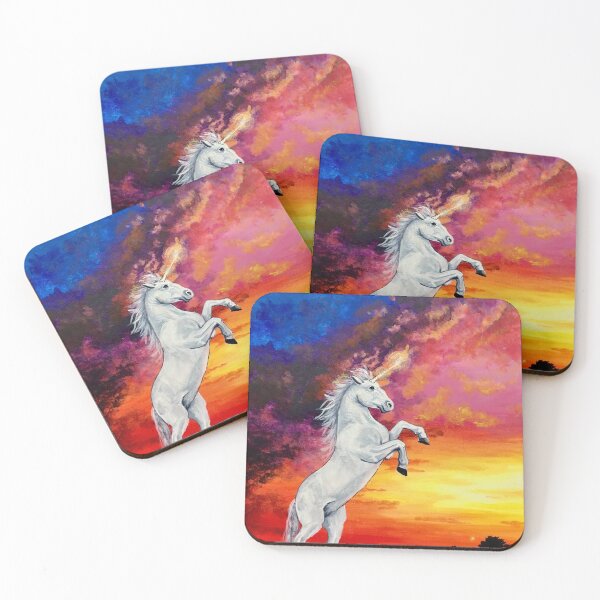 Item preview, Unicorn at Sunset designed and sold by TheArtery2010.