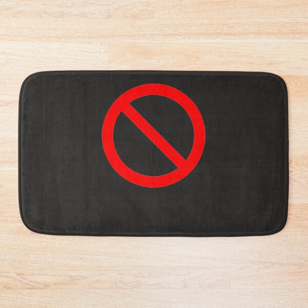 Item preview, NO Symbol. Prohibition, Sign, Prohibited. IN RED. Classic T-Shirt designed and sold by TobiasNussbaume.