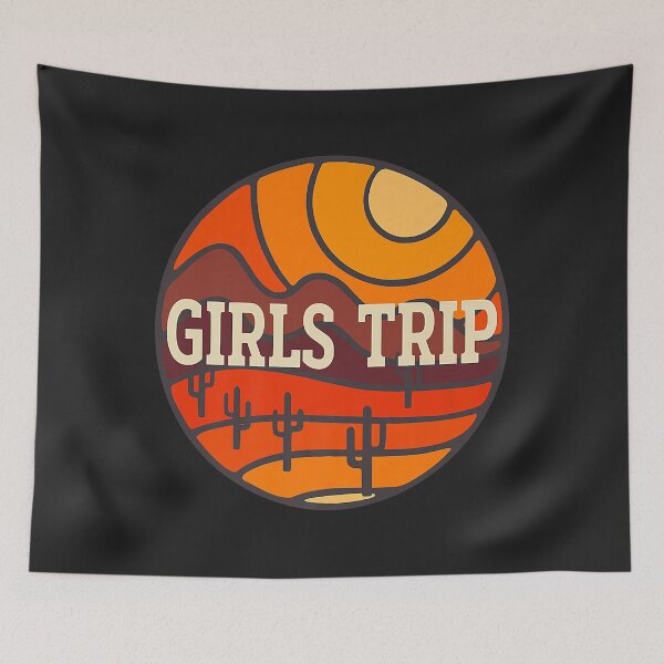 Item preview, Girls Trip Desert Sunrise Sunset Cactus Graphic Art Premium designed and sold by Corelli87.