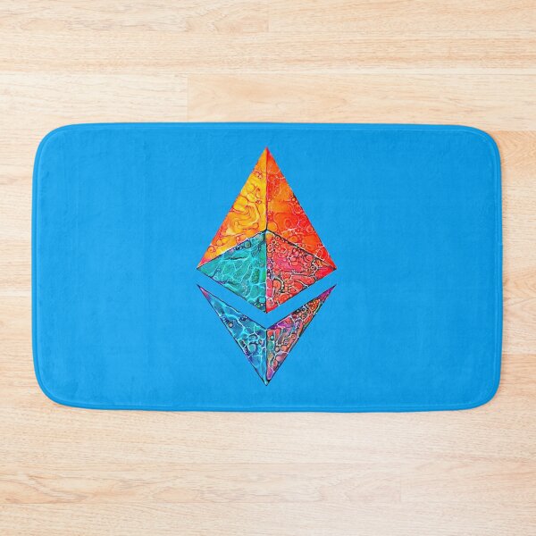 Item preview, "Caustic Acid" ETH crypto, Etherium logo.  Classic T-Shirt designed and sold by ValentinRoth.