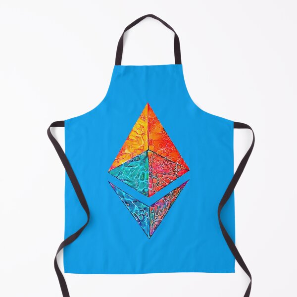 Item preview, "Caustic Acid" ETH crypto, Etherium logo.  Classic T-Shirt designed and sold by ValentinRoth.