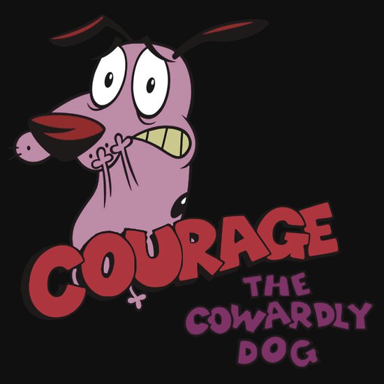 Courage the Cowardly Dog: Gifts & Merchandise | Redbubble