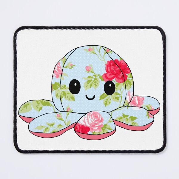 Item preview, happy little octopus (floral edition) designed and sold by ShipsinParadise.