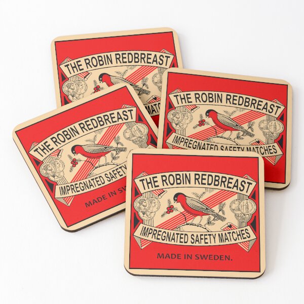 Item preview, The Robin Redbreast Safety Matches designed and sold by rogue-design.