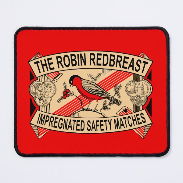 Item preview, The Robin Redbreast Safety Matches designed and sold by rogue-design.