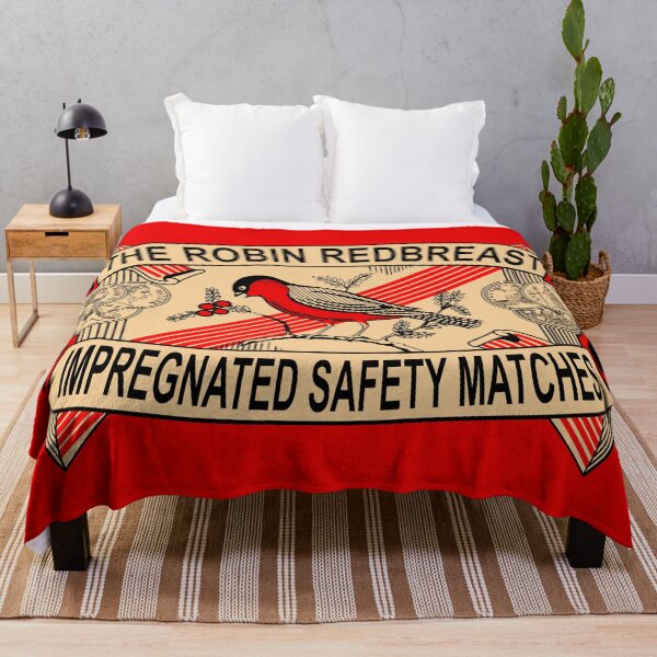 Item preview, The Robin Redbreast Safety Matches designed and sold by rogue-design.