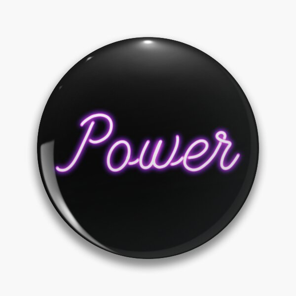 Item preview, Power Neon Sign designed and sold by thesnowwhyte.