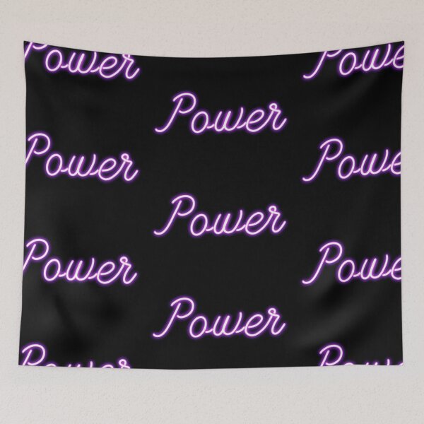 Item preview, Power Neon Sign designed and sold by thesnowwhyte.