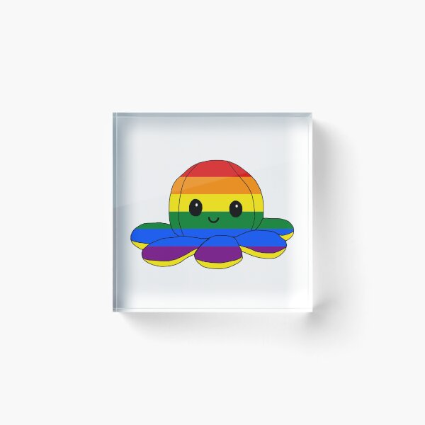 Item preview, happy little octopus (pride edition) designed and sold by ShipsinParadise.