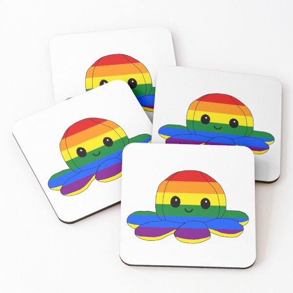 Item preview, happy little octopus (pride edition) designed and sold by ShipsinParadise.