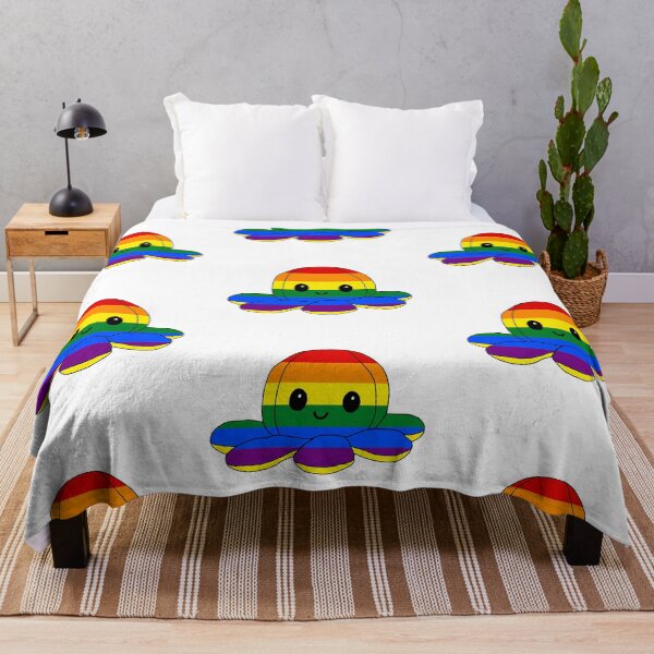 Item preview, happy little octopus (pride edition) designed and sold by ShipsinParadise.