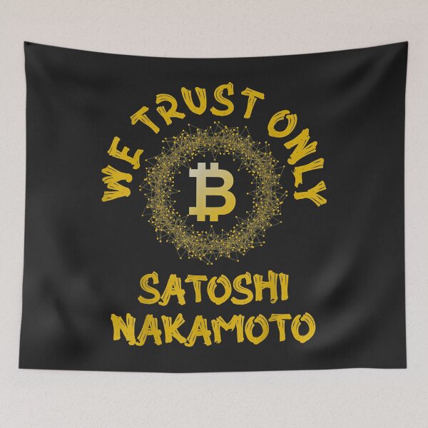 Item preview, Golden We Trust Only Bitcoin Satoshi Nakamoto BTC designed and sold by Corelli87.