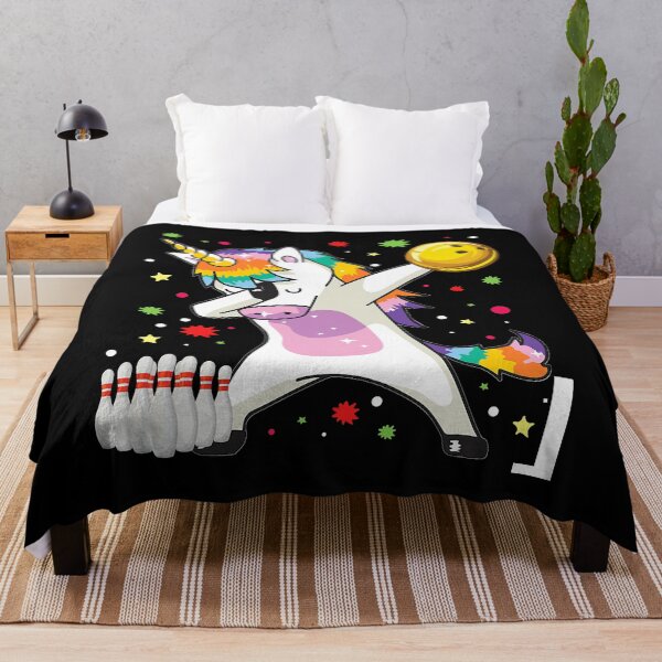 Item preview, Dabbing Unicorn Bowling Funny Bowling designed and sold by Rebecca-Cruz.