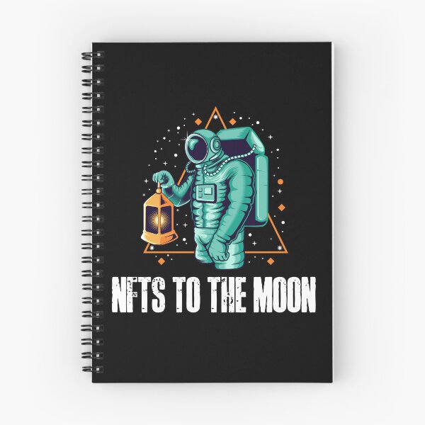 Item preview, NFT Crypto To The Moon - Astronaut Cryptocurrency designed and sold by nft-millionaire.
