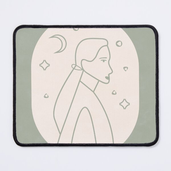Item preview, Minimal Woman Portrait 3 designed and sold by technicolorable_art.