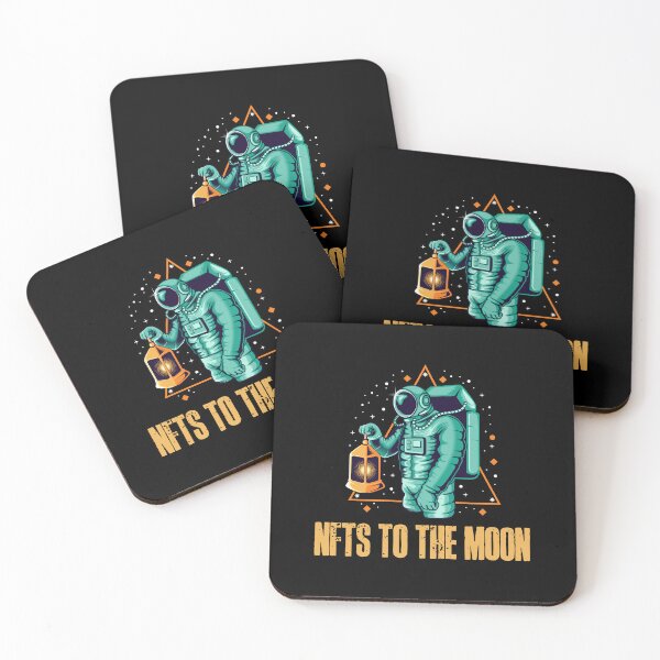 Item preview, NFT Crypto To The Moon - Astronaut Cryptocurrency designed and sold by nft-millionaire.