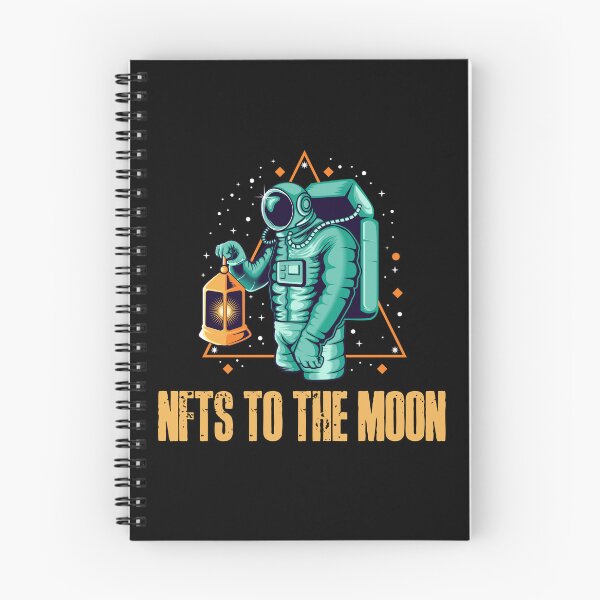 Item preview, NFT Crypto To The Moon - Astronaut Cryptocurrency designed and sold by nft-millionaire.
