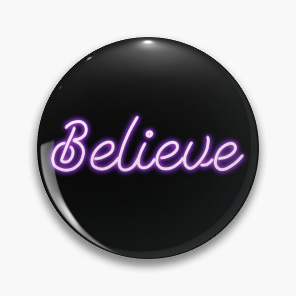 Item preview, Believe Neon Sign designed and sold by thesnowwhyte.