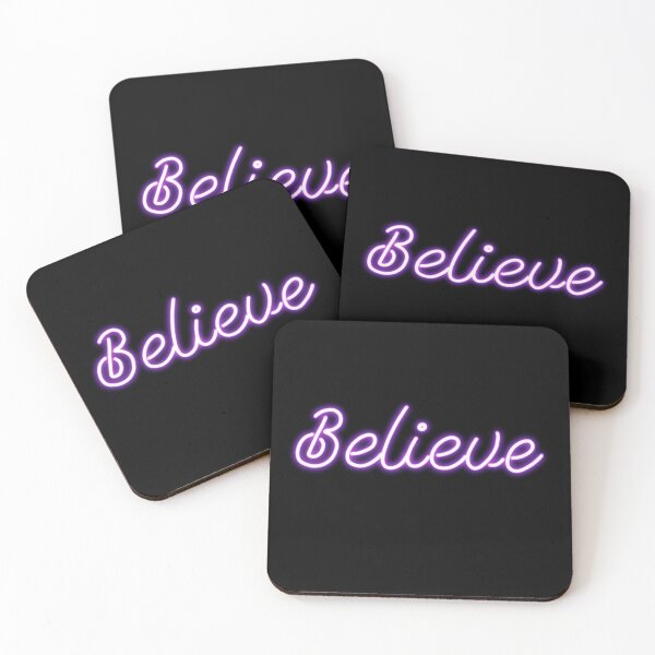 Item preview, Believe Neon Sign designed and sold by thesnowwhyte.
