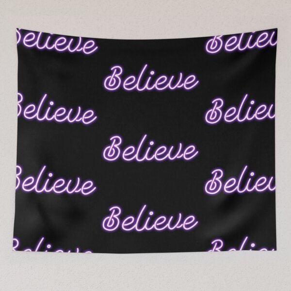 Item preview, Believe Neon Sign designed and sold by thesnowwhyte.