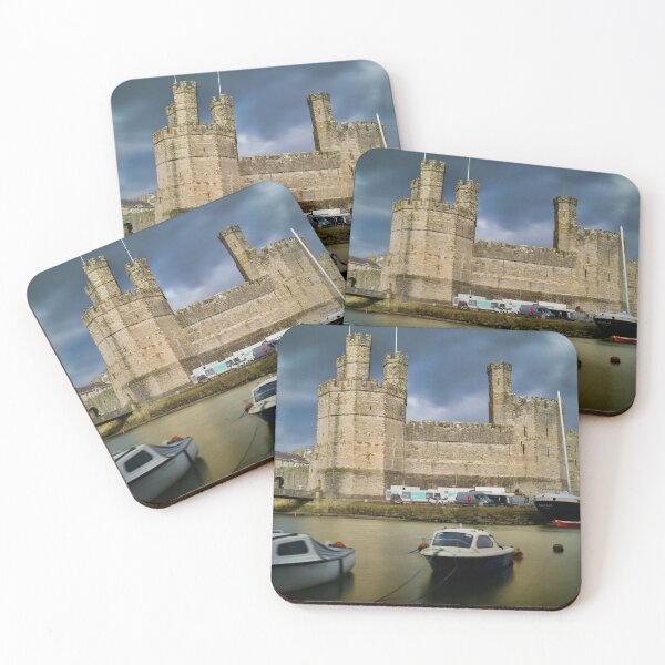 Item preview, CAERNARFON CASTLE IN WINTER designed and sold by NICK COBURN PHILLIPS.