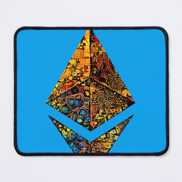 Item preview, "Gold leafed" ETH crypto, Etherium logo.  Classic T-Shirt designed and sold by ValentinRoth.
