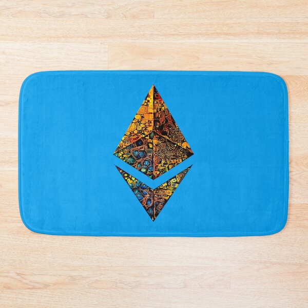 Item preview, "Gold leafed" ETH crypto, Etherium logo.  Classic T-Shirt designed and sold by ValentinRoth.
