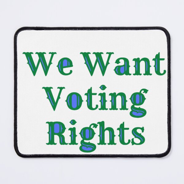 Item preview, we want voting rights text designed and sold by PZnumberone.