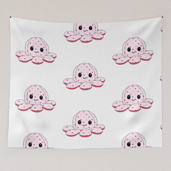 Item preview, happy little octopus (heart edition) designed and sold by ShipsinParadise.